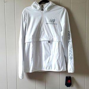 New Balance Windbreaker White Jacket